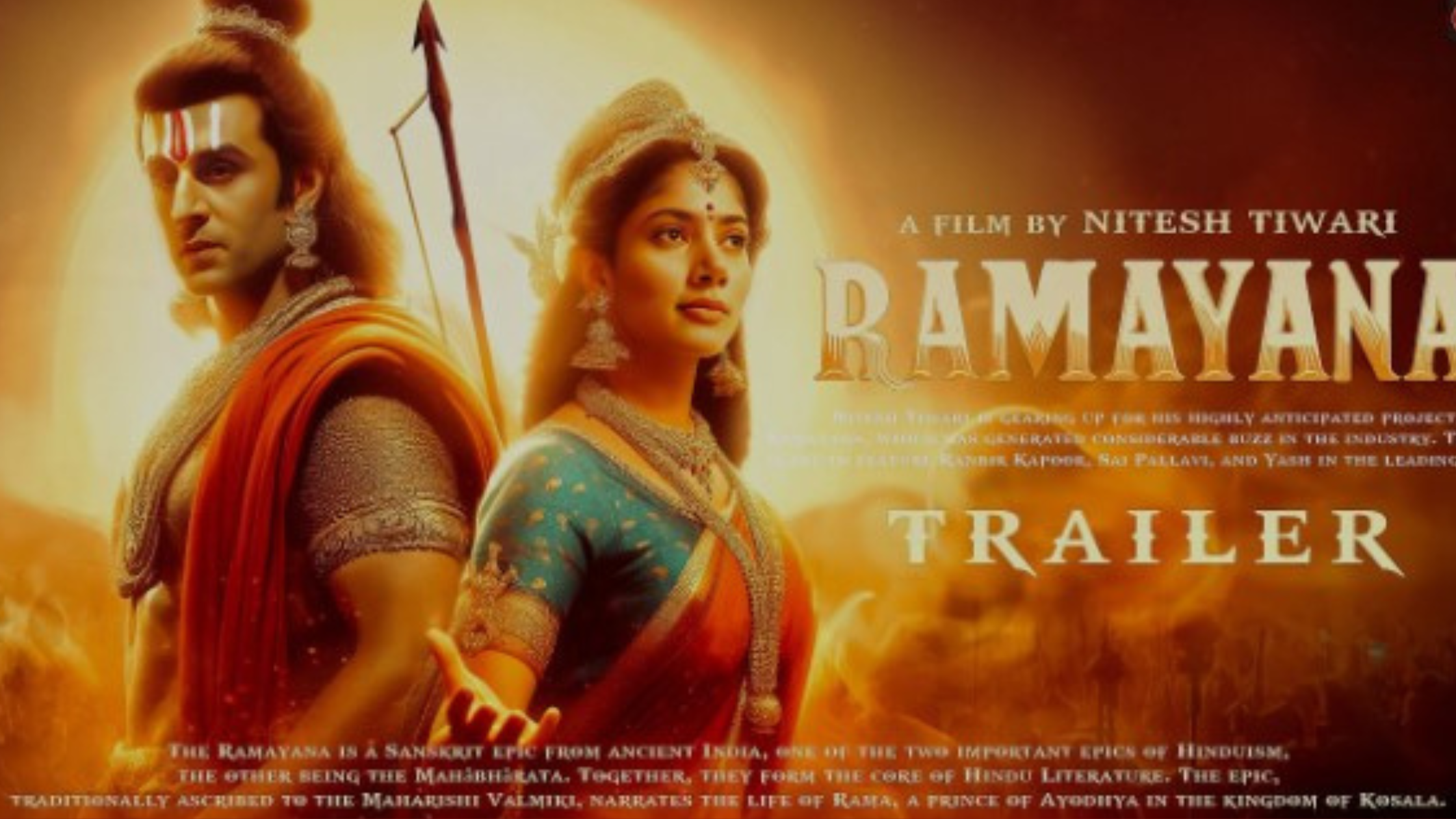 Ranbir Kapoor's 'Ramayana' will be made in three parts, Sunny Deol will be seen in a small role