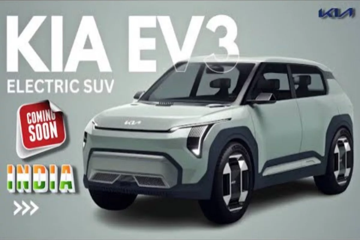 Kia ev3 electric teased to be unveiled on 23 may 2024